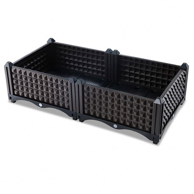 Πλαίσια Stackable 45*75*90cm καλλιεργητών φυτικής ανάπτυξης υπαίθρια αυξημένα πλαστικό