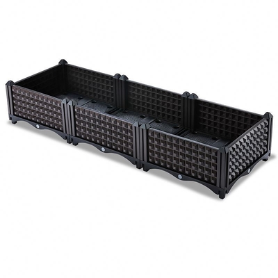 Πλαίσια Stackable 45*75*90cm καλλιεργητών φυτικής ανάπτυξης υπαίθρια αυξημένα πλαστικό
