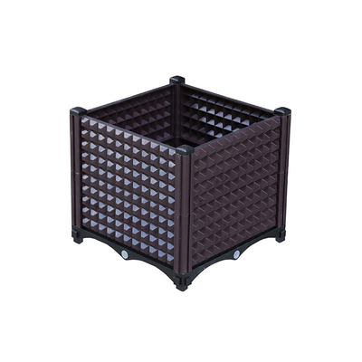 Υψηλός - ποιοτικών πλαστικό τετραγωνικό Stackable αυξημένο κήπων σπορείο κήπων κιβωτίων καλλιεργητών κρεβατιών φτηνό