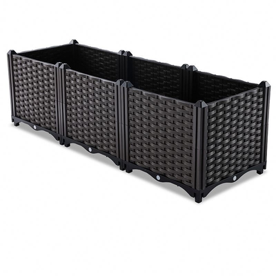 Εστιατορίων Patio πλαίσιο 160*40*37cm καλλιεργητών κήπων λογότυπο που προσαρμόζεται πλαστικό