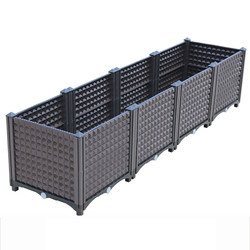Εστιατορίων Patio πλαίσιο 160*40*37cm καλλιεργητών κήπων λογότυπο που προσαρμόζεται πλαστικό